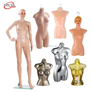Store Display Female Plastic Mannequins With Make Up/Dummys/Models(#958-02)