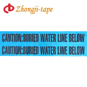 Water Line Underground Warning Tape Factory directly Supply Non Detectable