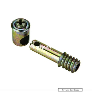 Raccordi per camma di collegamento per mobili, raccordi per tasselli a vite con serratura a camma per cassettiera dell'armadio <span class=keywords><strong>CAM</strong></span> - Product Image 2