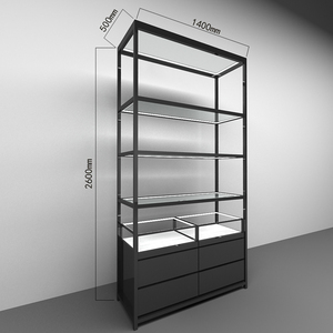 Expositor de Bolsos Iluminado de Metal <span class=keywords><strong>GUYA</strong></span> HB-002 Clásico de Alta Gama Personalizado para Tiendas Minoristas y Boutiques - Product Image 3