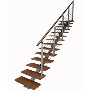 Escalera flotante de Interior de alta calidad, diseños de <span class=keywords><strong>madera</strong></span> maciza - Product Image 1