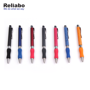Reliabo Transparente a Forma Do Corpo De Plástico Logotipo Personalizado Caneta Esferográfica Caneta Bola Promoção Preço Barato
