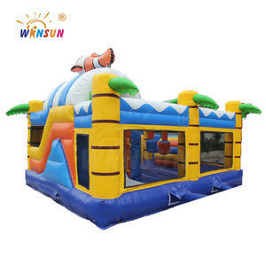 Entrega rápida utiliza brincolines comerciales para la venta, los niños juegan <span class=keywords><strong>Casa</strong></span>, Clownfish puente - Product Image 1