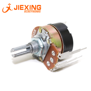 WH138-1 B5K / 10K / 20K / 50K / 100K / 250K / 500K anahtarı ile karartma hız potansiyometre 24mm 3pin uzun pin PCB dayanağı 2 watt - Product Image 1