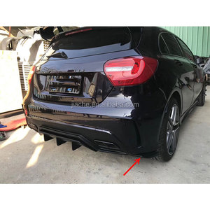 กันชนหลังคาร์บอนไฟเบอร์,สปอยเลอร์ลิ้นสำหรับ Mercedes Benz A Class W176 A180 A200 <span class=keywords><strong>A250</strong></span> <span class=keywords><strong>AMG</strong></span> A45 2013-2016 - Product Image 2