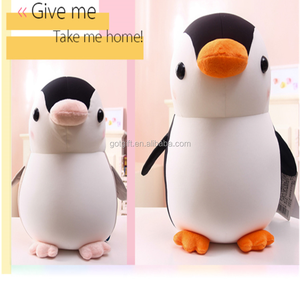 Gut aussehende gefüllt plüschtier Pinguin plüsch lila pinguin - Product Image 2