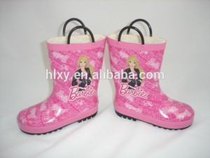 lindos zapatos para la <span class=keywords><strong>lluvia</strong></span> chicas botas de hule con asas - Product Image 1