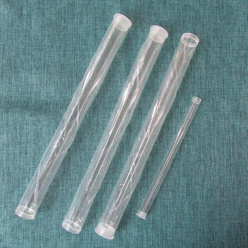 Factory Wholesale PP/PVC Small Plastic Tube Box For Packaging