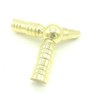 Phụ Kiện Shisha T020HA Bộ Chuyển Đổi Ống Hookah Màu Vàng 1 Thành 2 Ống Chia - Product Image 6