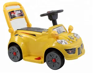 No di Spinta Elettrica Camminatore Bambini Piccolo Giocattolo Auto Giocattolo Del Bambino Auto Altalena Per I Bambini