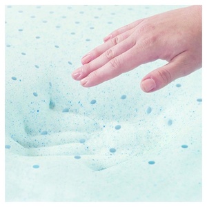 Oreiller aéré en mousse mémoire infusé de gel à cellules ouvertes en forme de pain - Product Image 6