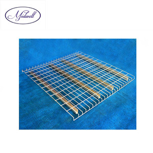 Étagère en treillis métallique en forme de <span class=keywords><strong>U</strong></span> pour rayonnage à palettes sélectif, construction en acier avec protection contre la corrosion et haute capacité - Product Image 3