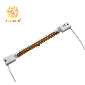 Gelombang pendek <span class=keywords><strong>1.5Kw</strong></span> Halogen Kuarsa lampu pemanas inframerah - Product Image 1