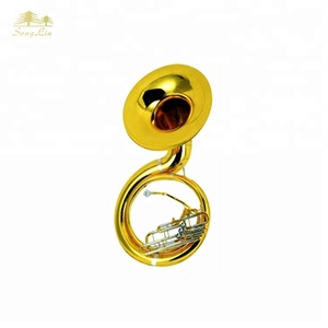 Con tubo <span class=keywords><strong>de</strong></span> afinación cuproníquel nuevo modelo china sousaphone. Cuerno francés, <span class=keywords><strong>Trompeta</strong></span> - Product Image 2