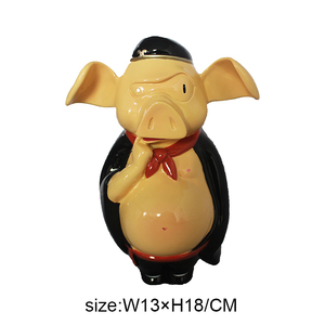 แอ็กชันฟิกเกอร์ตัวการ์ตูนหมูของตกแต่งบ้าน - Product Image 5