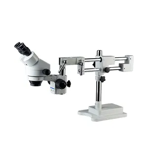 BIOBASE mikroskop CHINA, mikroskop stereo perbesaran lengan fleksibel untuk lab