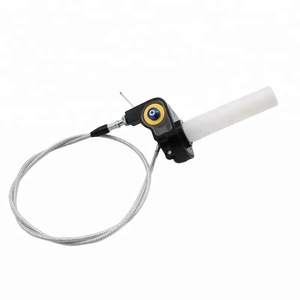 ZSDTRP poignée d'accélérateur à <span class=keywords><strong>gaz</strong></span> torsadée d'accélérateur rapide + câble + poignée pour Dirt Pit Bike 50cc 110cc 125cc - Product Image 4