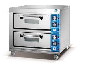 2 Deck 4 Track Industrial Commercial Hotel Kitchen <span class=keywords><strong>Catering</strong></span> Break forno elettrico da forno in vendita - Product Image 5