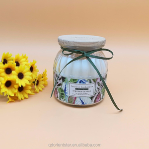 Paraffine bougie prix De Soja Naturel Cire Bougie avec Huile Essentielle Pure - Product Image 1