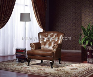 Café en cuir chaise, Brown en cuir président baignoire - Product Image 3