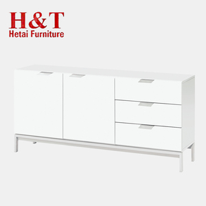 En gros Alibaba Bois <span class=keywords><strong>Buffet</strong></span> <span class=keywords><strong>Design</strong></span> Pu Peinture <span class=keywords><strong>Buffet</strong></span> Avec Pieds En Métal-9974 - Product Image 1