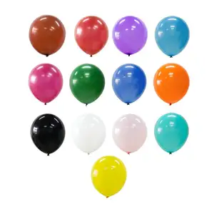 Atacado 5 pçs/saco Personalizado Colorido Do Partido Decoração de Balões De Látex Balão