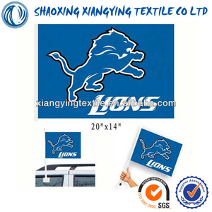 Car flags nfl detroit lions flag, game. Flag, uesd New Car Flag car - Product Image 1
