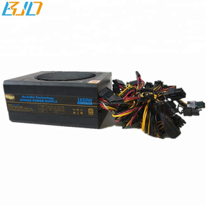 Montado 4U 6 GPU Bitcoin minería Rig con 6 unids bandas y <span class=keywords><strong>1650</strong></span> W ATX minería PSU - Product Image 5