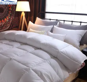 China proveedores por mayor abibaba verano blanco Reina tamaño king cama patchwork algodón pato edredons consolador del lecho de - Product Image 1