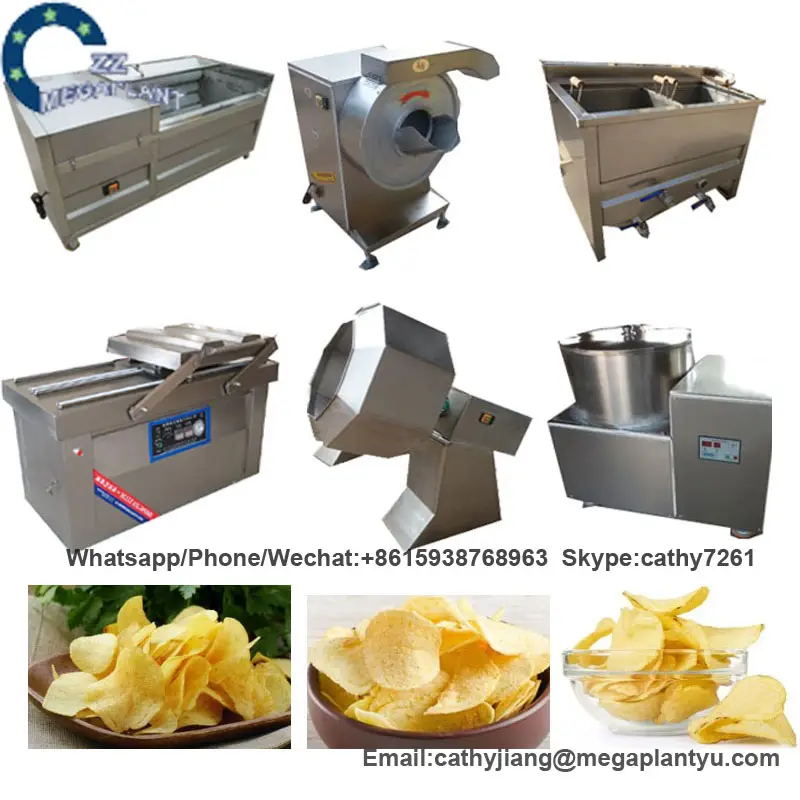 الصين البطاطس بيليه/رقائق المقلية/ماكينات تجهيز الوجبات الخفيفة/منتج أغذية