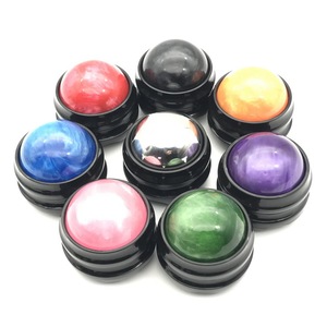 ABS Resina Fria Massagem Roller Ball Stock Colorido Rolling Beads Corpo e Pé <span class=keywords><strong>Massager</strong></span> 100 Pcs em Saco OPP/Caixa de Livro Branco - Product Image 2