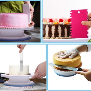 Custom Cake Decorating Supplies 148 PCS Complete Set Perfect Fondant Cake Baking Tools Kit Springform Pan <strong>Silicone</strong> <strong>Cupcake</strong> <strong>Molds</strong> - Product Image 3