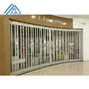 Tự động PC folding cửa sử dụng rộng rãi trong trung tâm mua sắm/Mega Mall