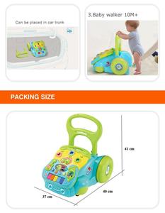 GOODWAY Carrello Musicale Multifunzionale per l'Apprendimento Precoce, Passeggino e Girello per Bambini - Product Image 4