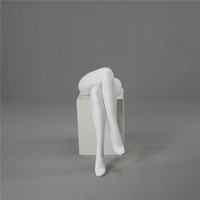 Chaussettes homme en maille, présentoir de faux pieds, bas de Mannequin pour exposition de pieds longs