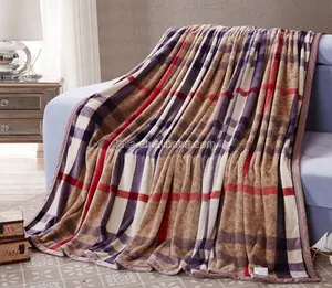 BÁN HOT! 100% polyester chăn, faux fur ném chăn, in flannel blanket