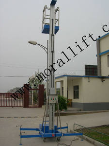 इलेक्ट्रिक लिफ्ट सीढ़ी / स्वचालित एल्यूमीनियम मिश्र धातु कार्य मंच - Product Image 5