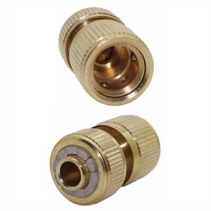 1/2 "adaptateur de <span class=keywords><strong>tuyau</strong></span> d'eau de jardin raccords de connecteur en <span class=keywords><strong>laiton</strong></span> de cuivre connecteur rapide - Product Image 1