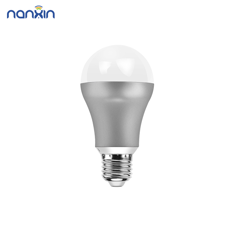 Автоматическая светодиодная лампа E27, работает с alexa google home, светодиодная перезаряжаемая лампа, многоцветная умная лампа с Wi-Fi