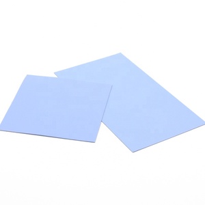 רך גומי רפידת תרמית מעבד קירור Pad 2W מוליכות תרמית סיליקון סיליקון Dhl/ups/fedex/aramex/ems/hk הודעה כחול 2.74g/cm3 - Product Image 4