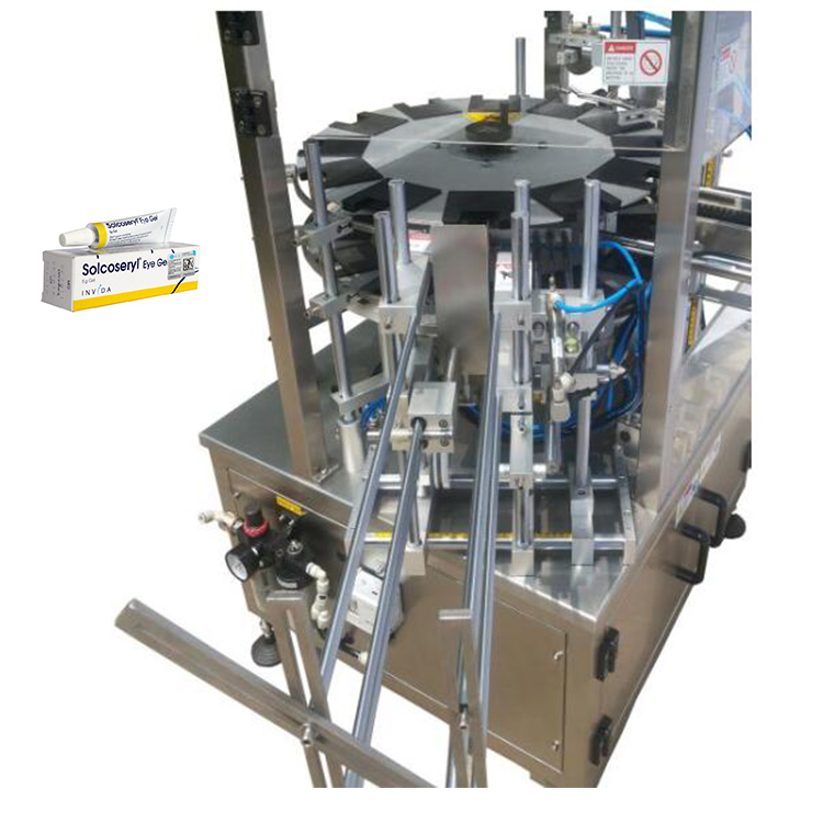 PF-50 щит роторного типа Semi автоматическая машина коробки для различных размеров товара