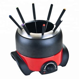 <span class=keywords><strong>Fondue</strong></span> électrique portable pour le fromage ou le chocolat pour les fêtes de Noël - Product Image 1