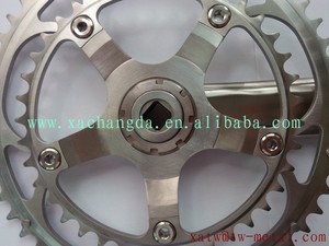 <span class=keywords><strong>Pédalier</strong></span> de <span class=keywords><strong>vélo</strong></span> de route et de cruiser XACD en titane - Léger, longueur de manivelle de 170 mm - Product Image 4