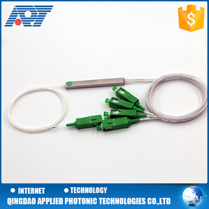 Pérdida de inserción baja CATV óptica óptica tubo de acero de 4 vías de fibra óptica 1x4 PLC splitter conector - Product Image 2