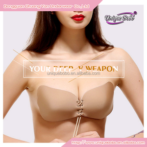 Le donne indossano Feather-Lite Backless <span class=keywords><strong>Reggiseno</strong></span> Push Up invisibile indietro <span class=keywords><strong>reggiseno</strong></span> <span class=keywords><strong>trasparente</strong></span> <span class=keywords><strong>reggiseno</strong></span> - Product Image 1