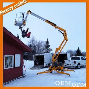 Piattaforma Elevatrice Articolata Idraulica Mobile su Rimorchio da 12m - Product Image 5