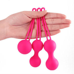 3 pz/set 3 passi vaginali palle allenatore giocattoli sessuali Silicone Ben Wa palle Vagina stringendo Kegel esercitatore palla d'amore - Product Image 1