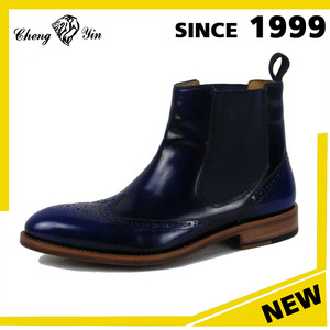 Última moda <span class=keywords><strong>hombre</strong></span> botín de piel Guangzhou venta al por mayor brillante superior romano de arranque para <span class=keywords><strong>el</strong></span> <span class=keywords><strong>hombre</strong></span> - Product Image 2
