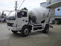 Camions mélangeurs à béton mini à tambour de ciment CLW neufs à 6 roues diesel 2 m3 3m3