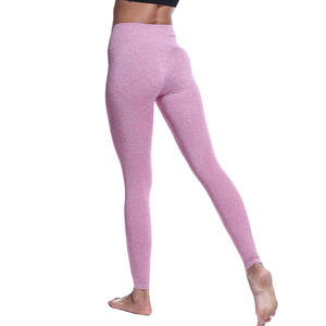 Vente en gros de collants personnalisés unis pour le sport, le fitness, le yoga et l'entraînement Legging pour femmes, pantalons de compression - Product Image 2